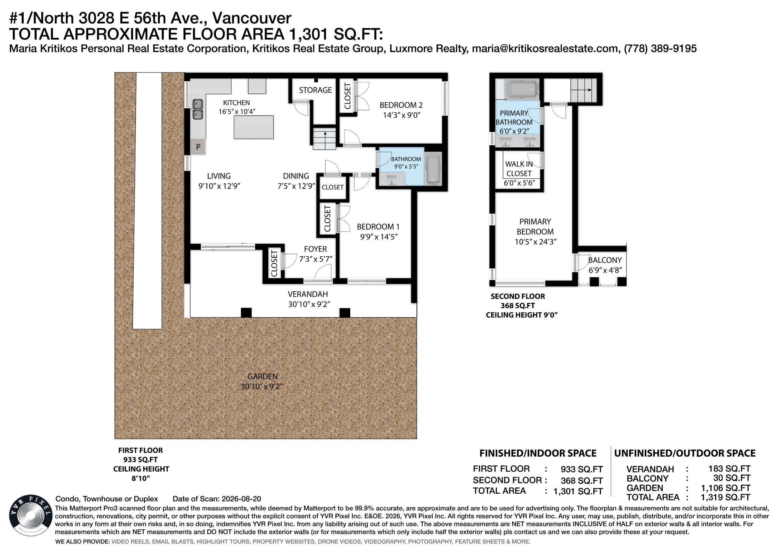 1 north 3028 e 56th ave vancouver 2d